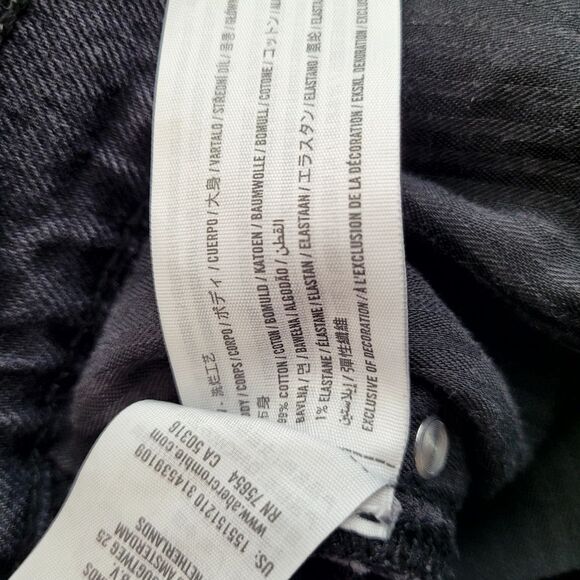 Abercrombie & Fitch The 90s Straight Ultra High Rise Curve Love Jeans Size 4R - Picture 9 of 9